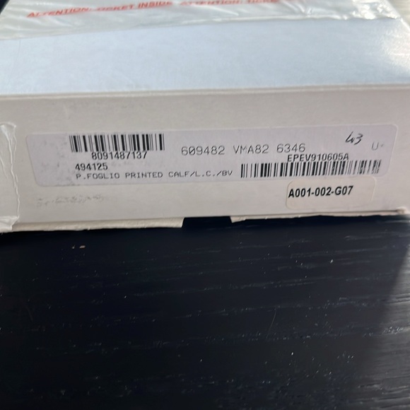 NWB Bottega Veneta Textured Leather Continental Wallet - Picture 6 of 12